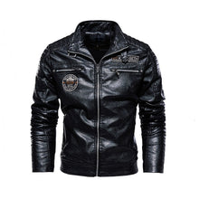 Laden Sie das Bild in den Galerie-Viewer, 2019 Men&#39;s Natural Real Leather Jacket Men Motorcycle Hip Hop Biker Winter Coat Men Warm Genuine Leather Jackets plus size 3XL